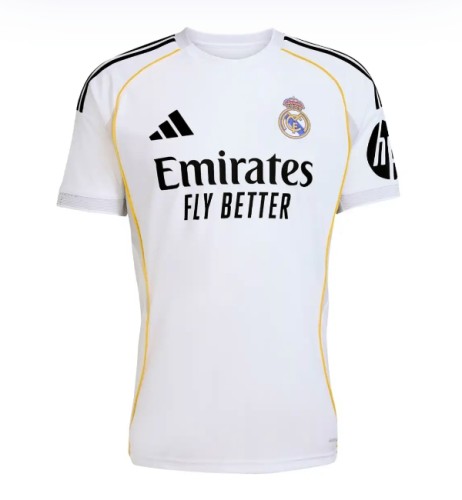 Real Madrid 2025/2026 home shirt