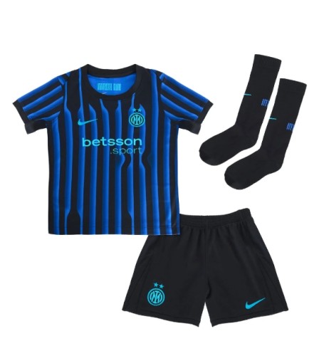 Inter Milan 2025/2026 home full set kit (Adult and Kids)