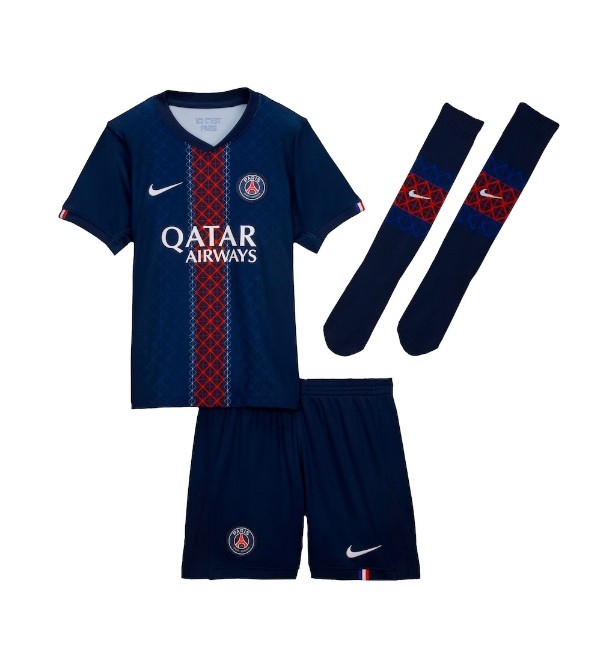 Paris Saint-Germain PSG 2025/2026 home full set kit (Adult and Kids)