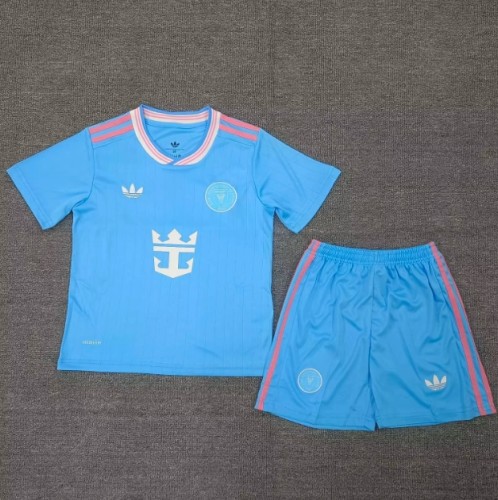 Inter Miami 2025/2026 third full set kit (Adult and Kids) messi