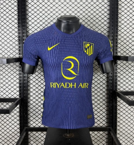 Atletico Madrid 2025/2026 away shirt player version