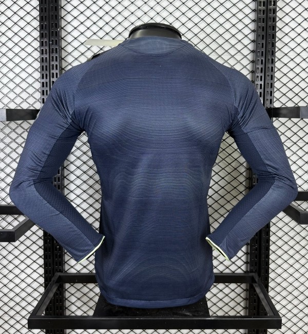 Real Madrid 2025/2026 away shirt long sleeve Player Version