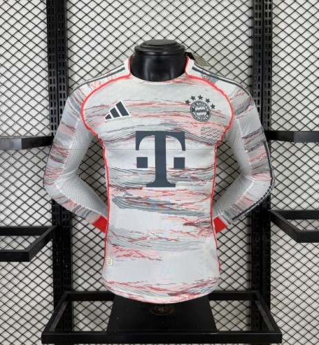 Bayren 2025/2026 away shirt  long sleeve player version