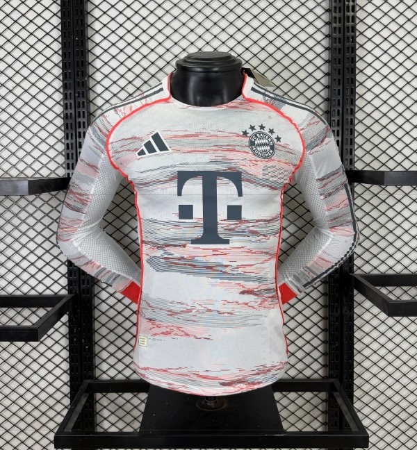 Bayren 2025/2026 away shirt  long sleeve player version