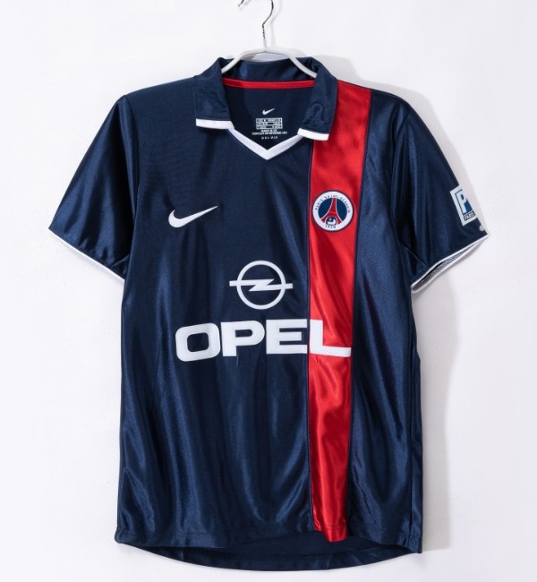 Paris Saint-Germain PSG 2001/2002 home retro shirt Ronaldinho