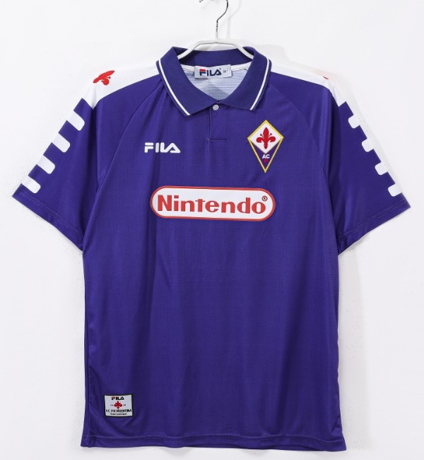 ACF Fiorentina 1998/1999 home retro shirt