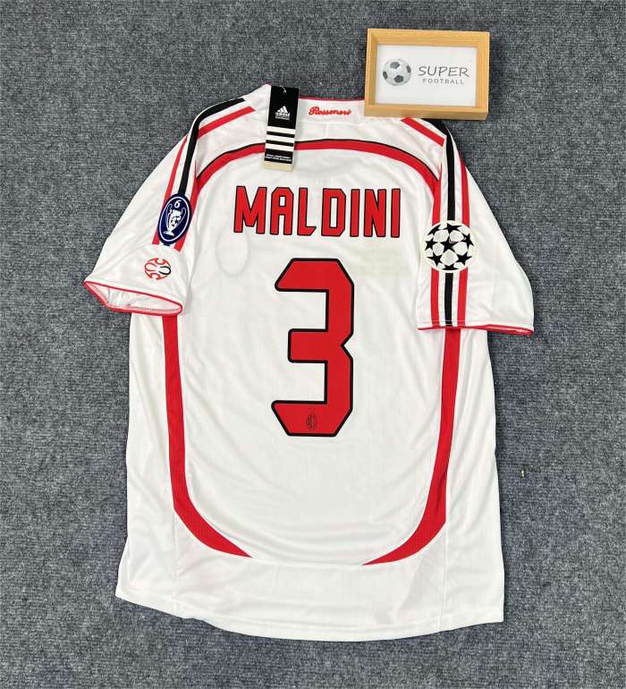 AC Milan 2006/2007 away retro shirt MALDINI KAKA