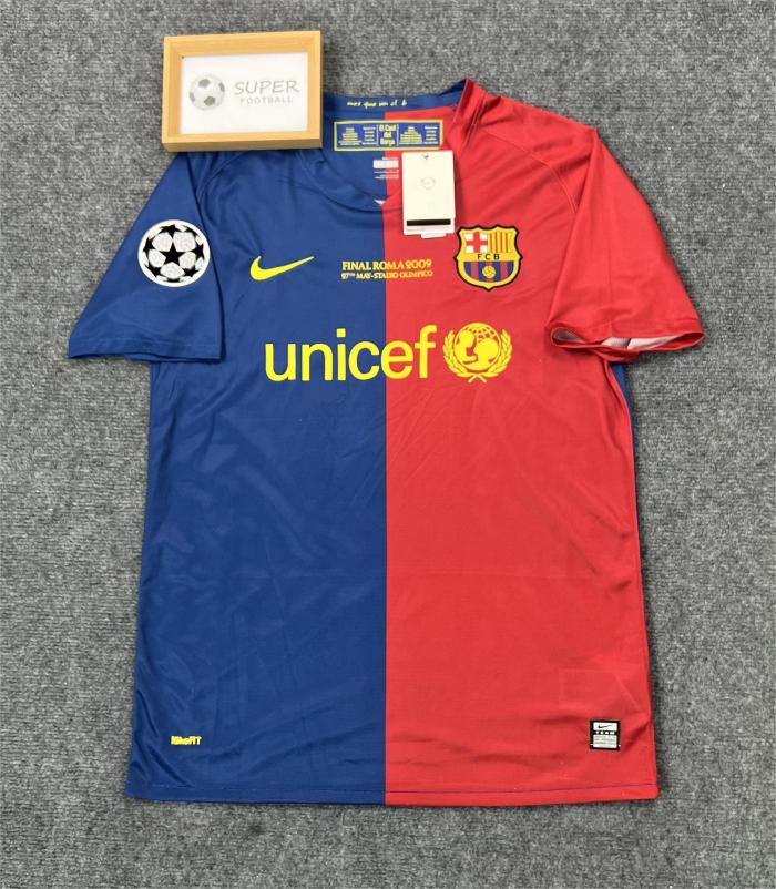 Barcelona 2008/2009 home retro shirt messi