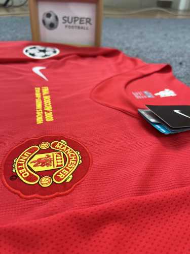 Manchester United 2007/2008 home retro shirt long sleeve Ronaldo