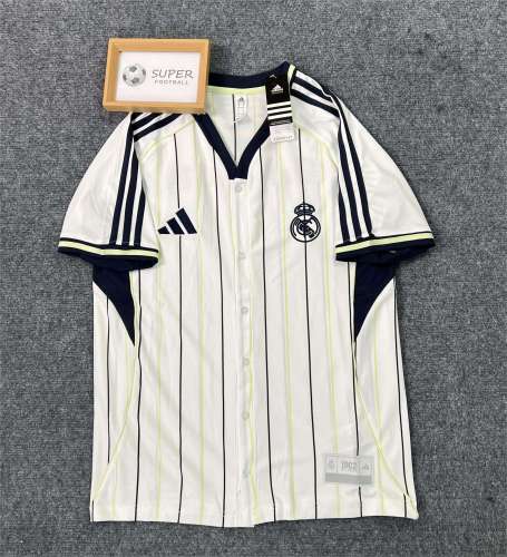 Real Madrid 2025 special version shirt US Baseball Jersey