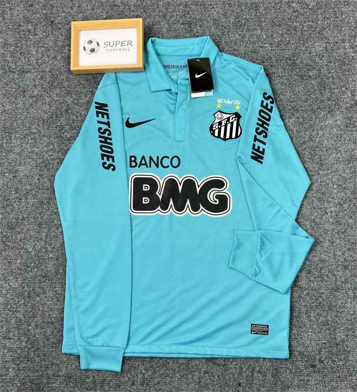 Santos FC 2012/2013 third retro shirt long sleeve Neymar JR