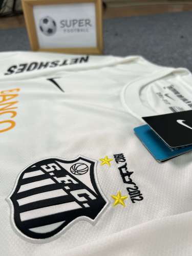 Santos FC 2012/2013 home retro shirt long sleeve Neymar JR