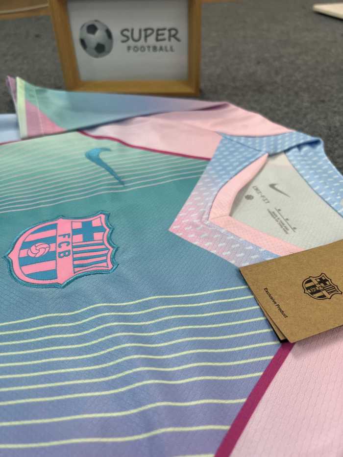 Barcelona 2024/2025 blue shirt special version