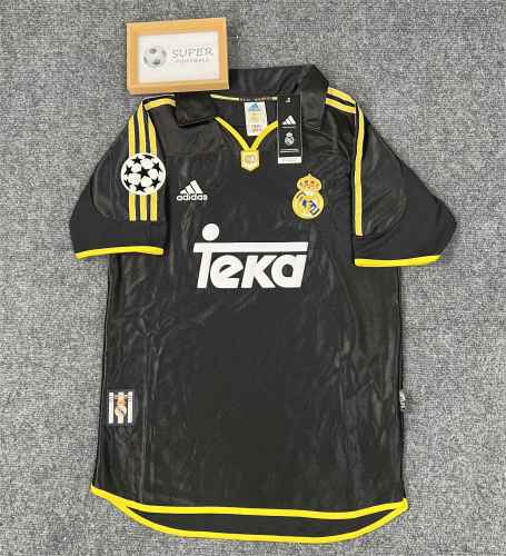 Real Madrid 1999/2001 away retro shirt