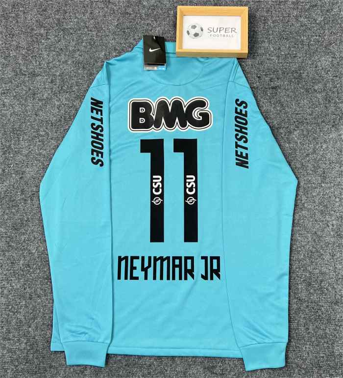 Santos FC 2012/2013 third retro shirt long sleeve Neymar JR