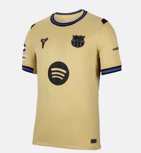 Barcelona 2025/2026 away shirt x Kobe Bryant