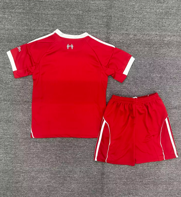 Liverpool 2025/2026 home full set kit (Adult and Kids)