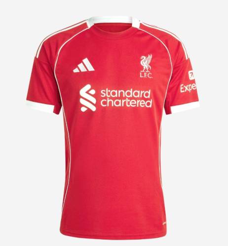 Liverpool 2025/2026 home shirt