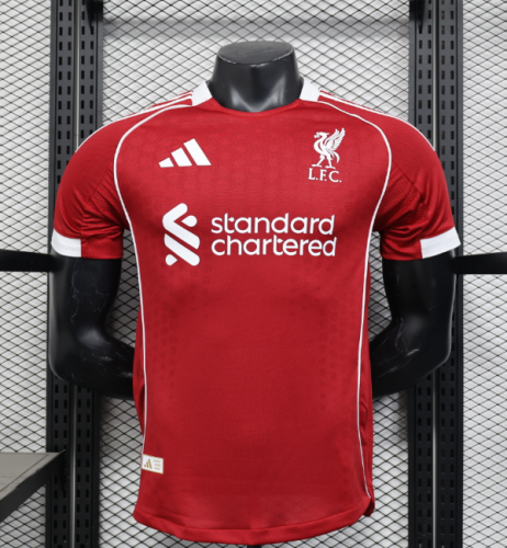 Liverpool 2025/2026 home shirt player version