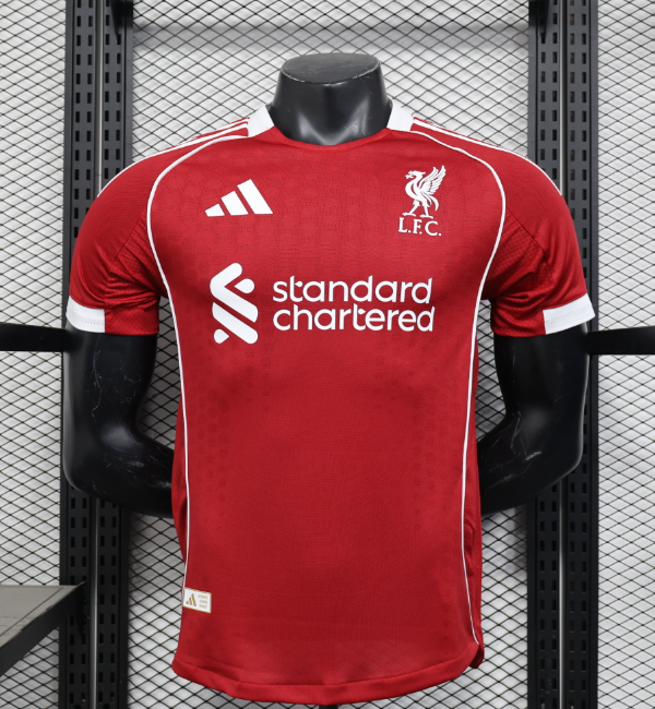 Liverpool 2025/2026 home shirt player version