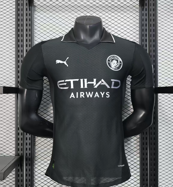 Manchester City 2025/2026 away shirt player version haaland