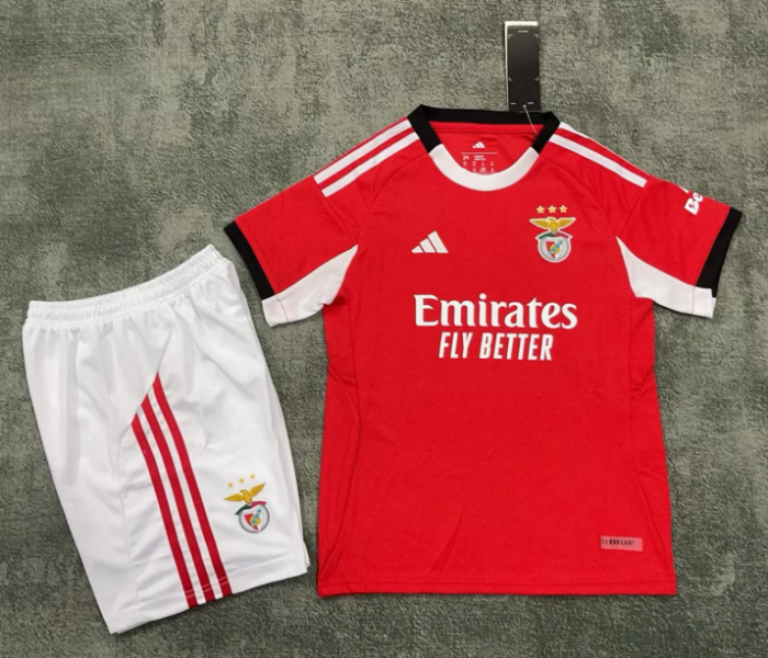Benfica 2025/2026 home full set kit (Adult and Kids)