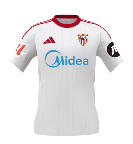 Sevilla 2025/2026 home shirt