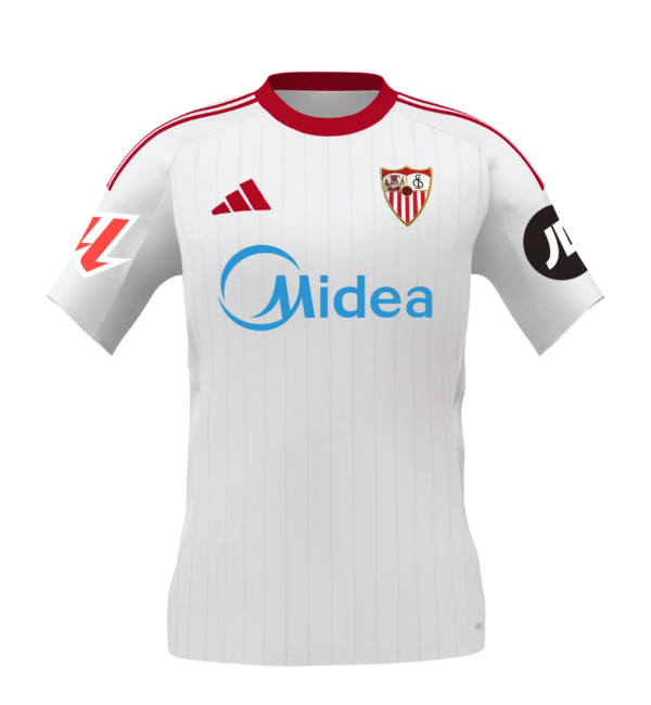 Sevilla 2025/2026 home shirt