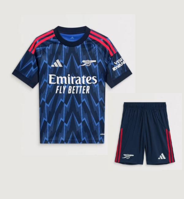 Arsenal 2025/2026 away full set kit (Adult and Kids)