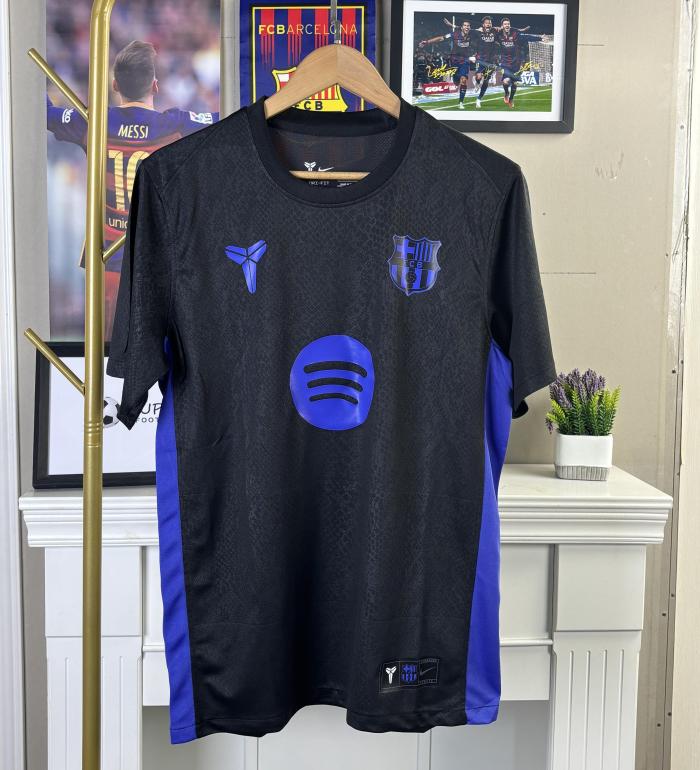 Barcelona 2025/2026 special shirt x Kobe Bryant black