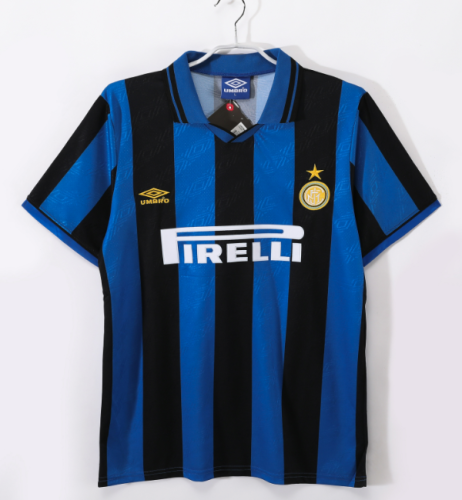 Inter Milan 1995/1996 home retro shirt