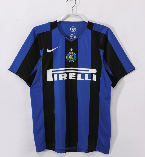 Inter Milan 2004/2005 home retro shirt