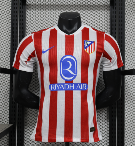 Atletico Madrid 2025/2026 home shirt player version