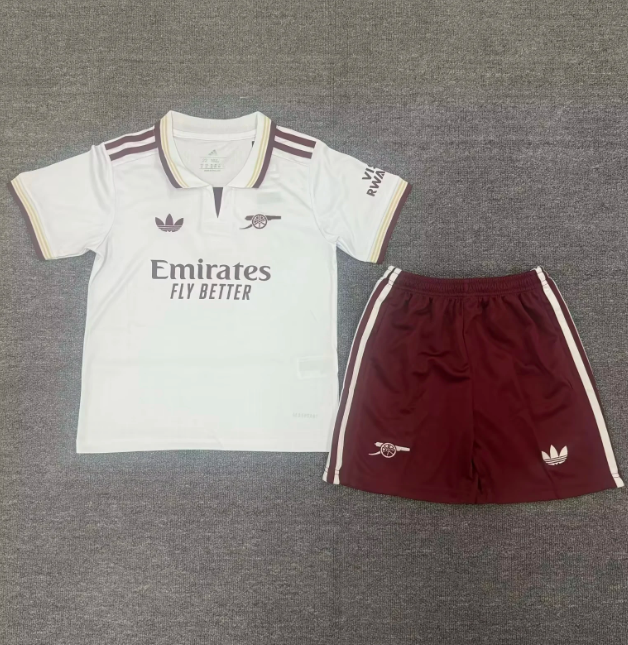 Arsenal 2025/2026 third full set kit (Adult and Kids)