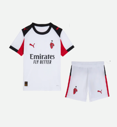AC Milan 2025/2026 away full set kit (Adult and Kids)