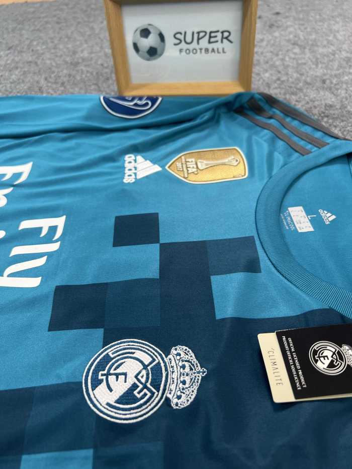 Real Madrid 2017/2018 third retro shirt long-sleeve Ronaldo