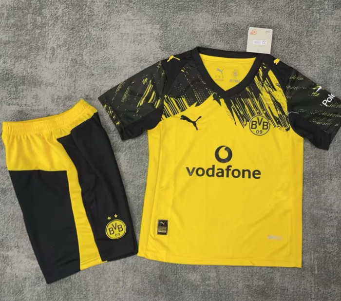Dortmund 2025/2026 home full set kit (Adult and Kids)