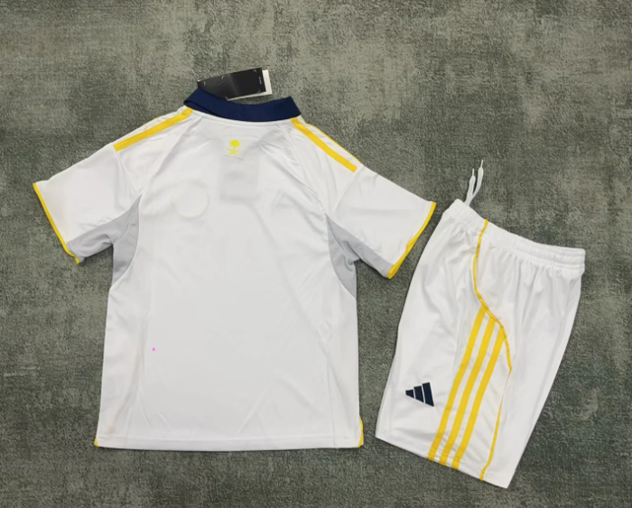 Al-Nassr FC 2025/2026 third full set kit (Adult and Kids) Ronaldo