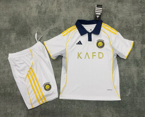 Al-Nassr FC 2025/2026 third full set kit (Adult and Kids) Ronaldo