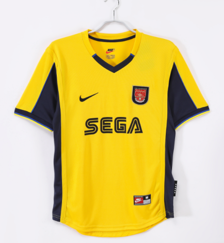 Arsenal 2000/2001 away retro shirt