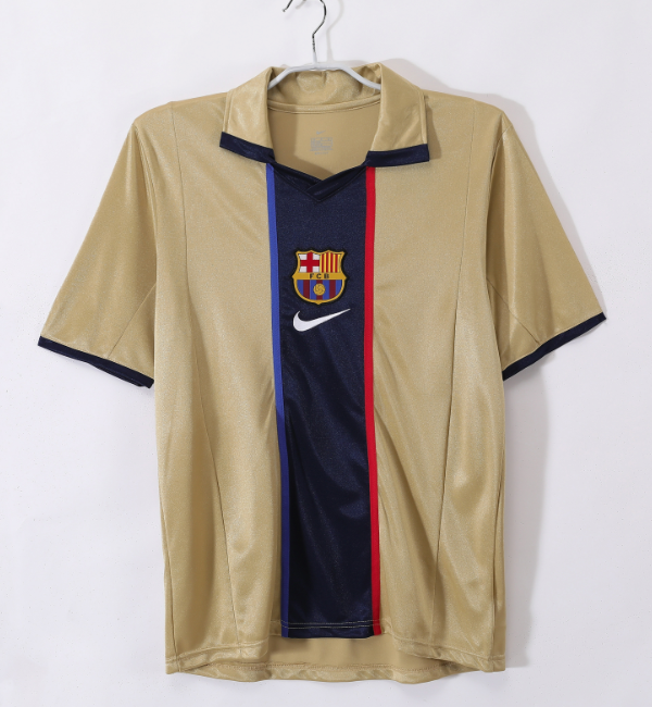 Barcelona 2001/2002 away retro shirt