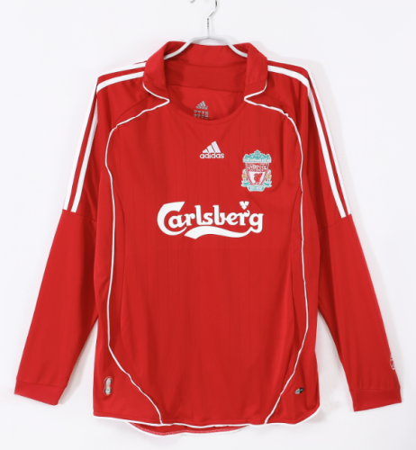 Liverpool 2006/2008 home retro shirt (long sleeve)