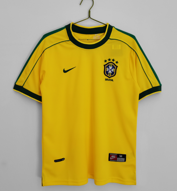 Brazil 1998 home shirt Ronaldo9