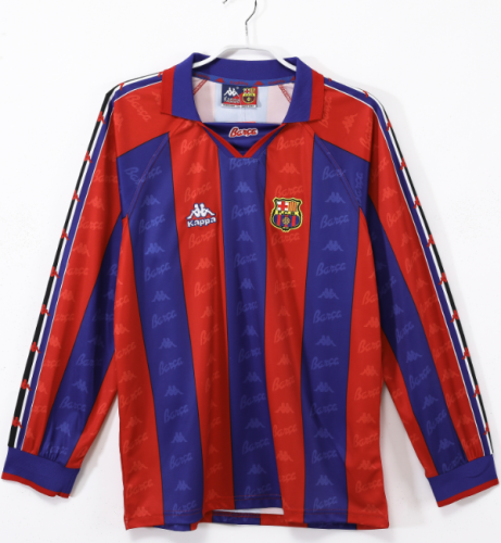 Barcelona 1994/1997 home retro shirt (long sleeve)