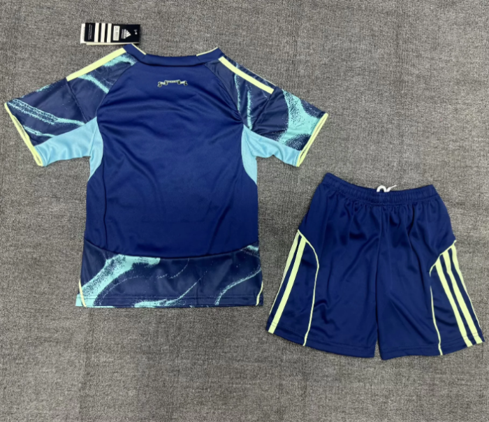 Ajax 2025/2026 away full set kit (Adult and Kids)