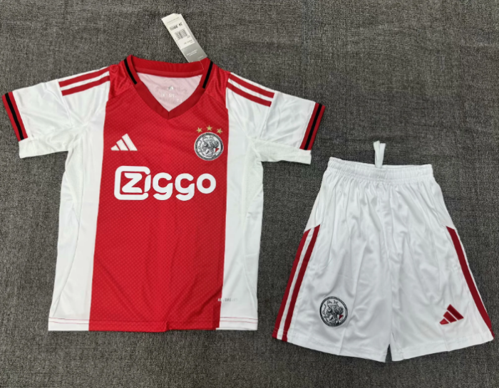 Ajax 2025/2026 home full set kit (Adult and Kids)