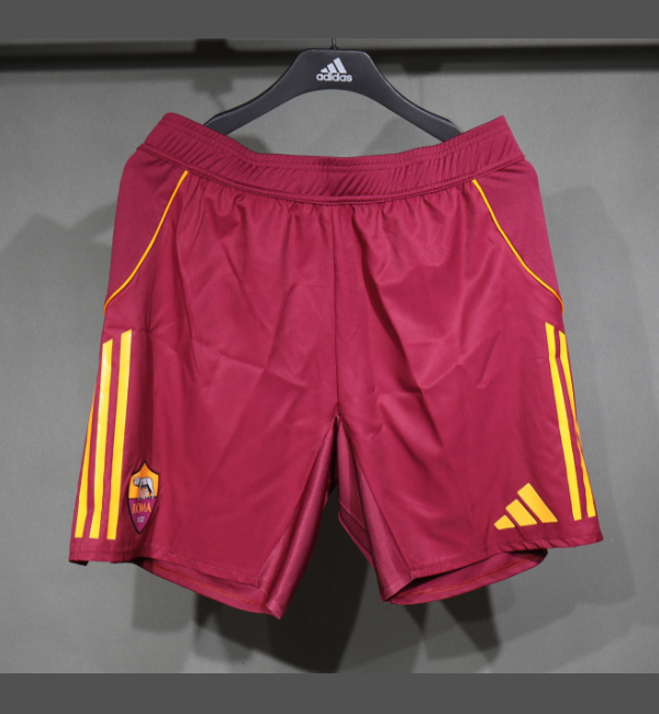 AS Roma 2025/2026 home shorts player version