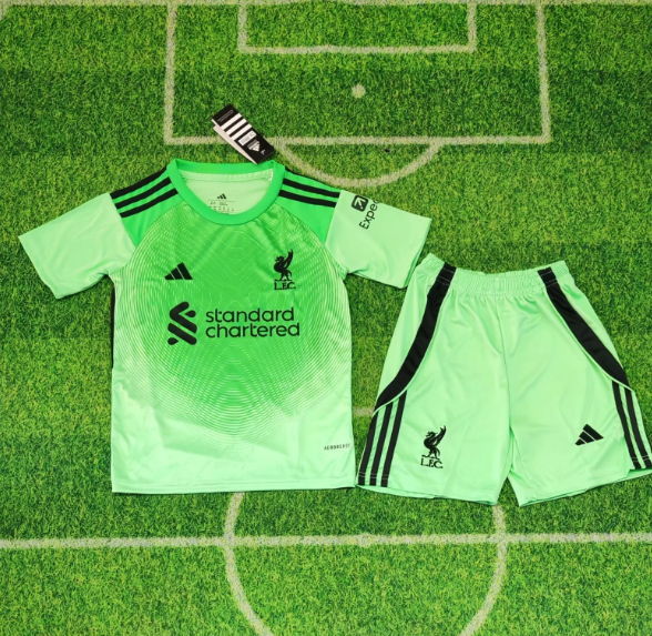 Copy Liverpool 2025/2026 third full set kit (Adult and Kids)