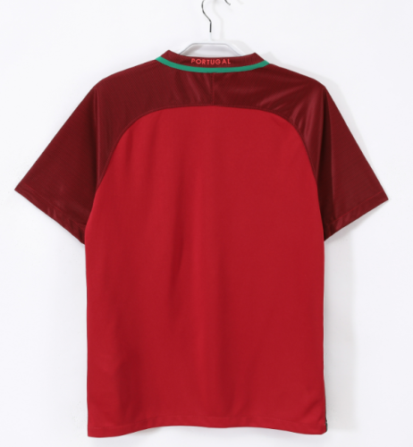 Portugal 2016 home retro shirt Ronaldo