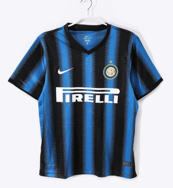 Inter Milan 2010/2011 home retro shirt